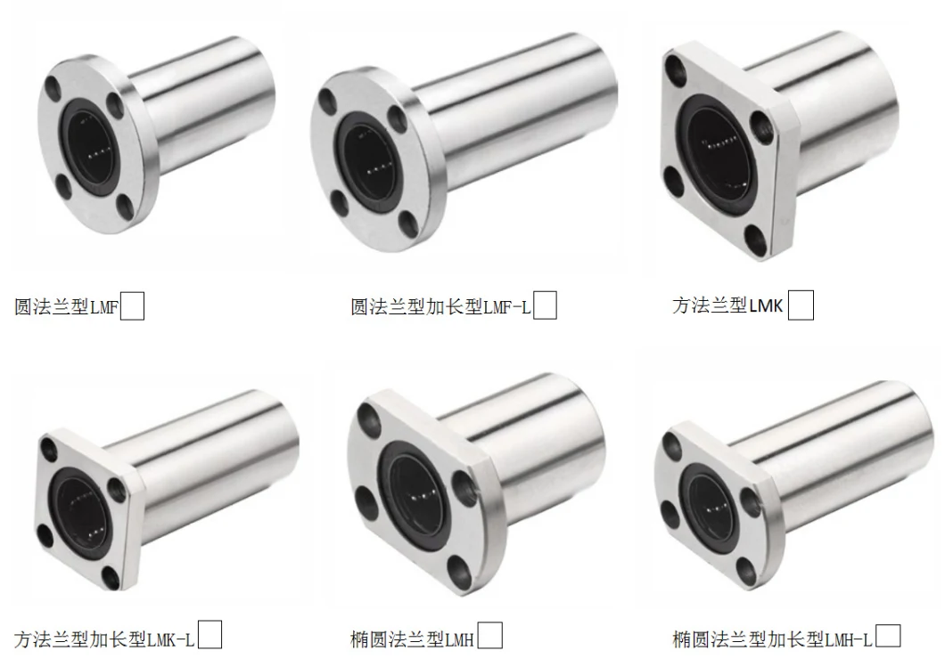 Linear Bearing Lm40/Lmf40/Lmk40/Lme40 Lm50/Lmf50/Lmk50/Lme50 Lm60/Lmf60/Lmk60/Lme60