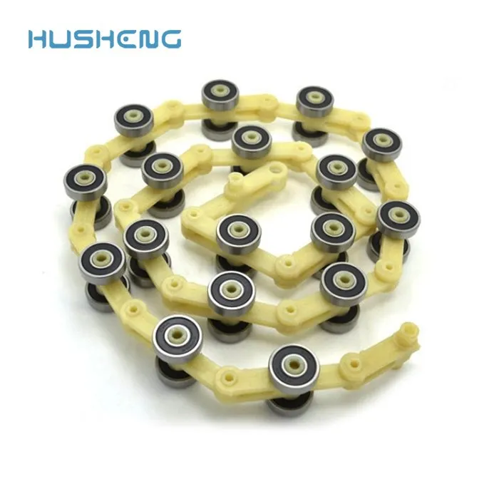 Garfos simples e duplos de corrente rotativa de escada rolante 17, 19